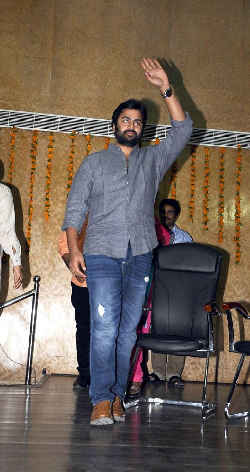 Nara Rohit At Nagarjuna University Anniversary Celebrations