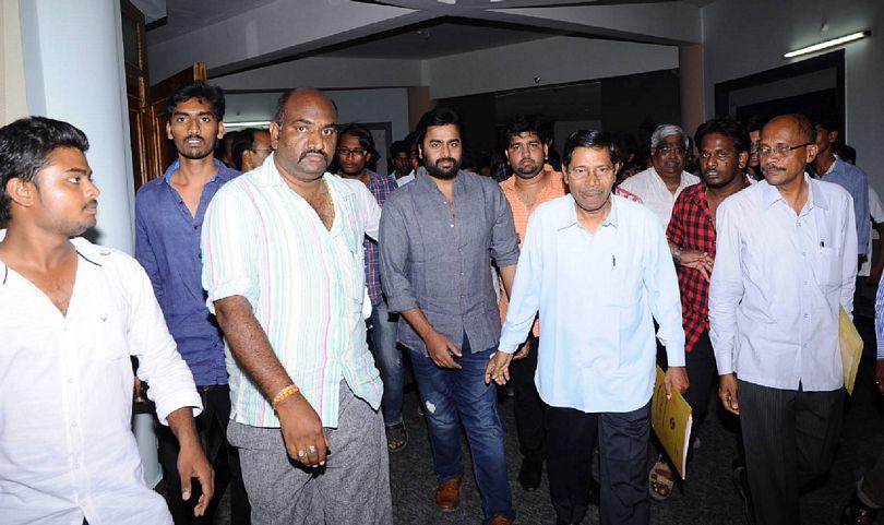 Nara Rohit At Nagarjuna University Anniversary Celebrations