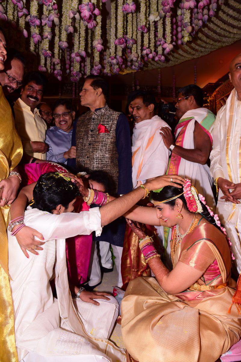 Naresh weds Virupa Marriage Event Photos