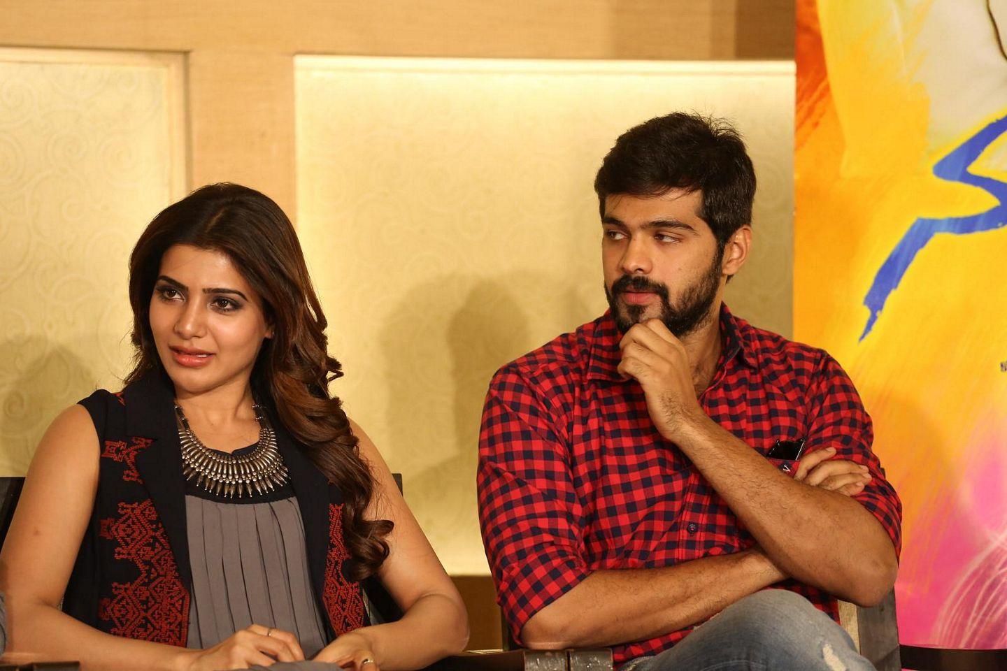 Nava Manmadhudu Press Meet Pics