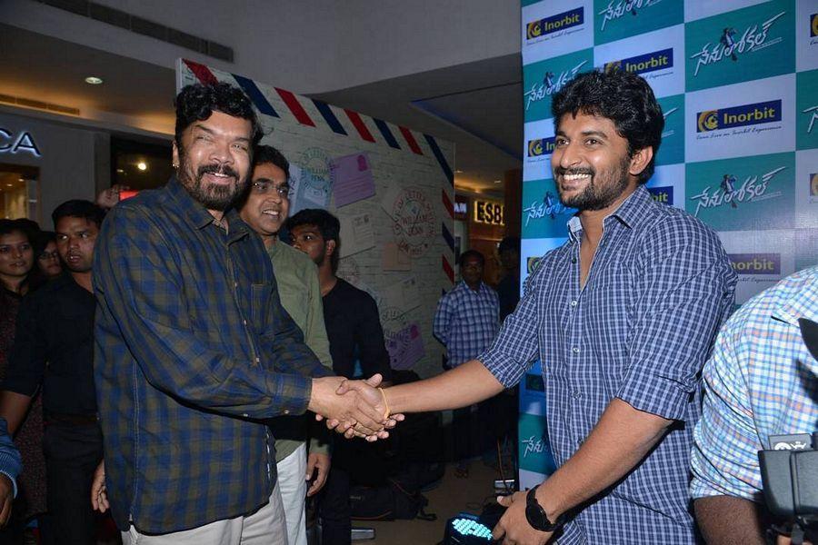 Nenu Local Movie Team Stills At Inorbit Mall