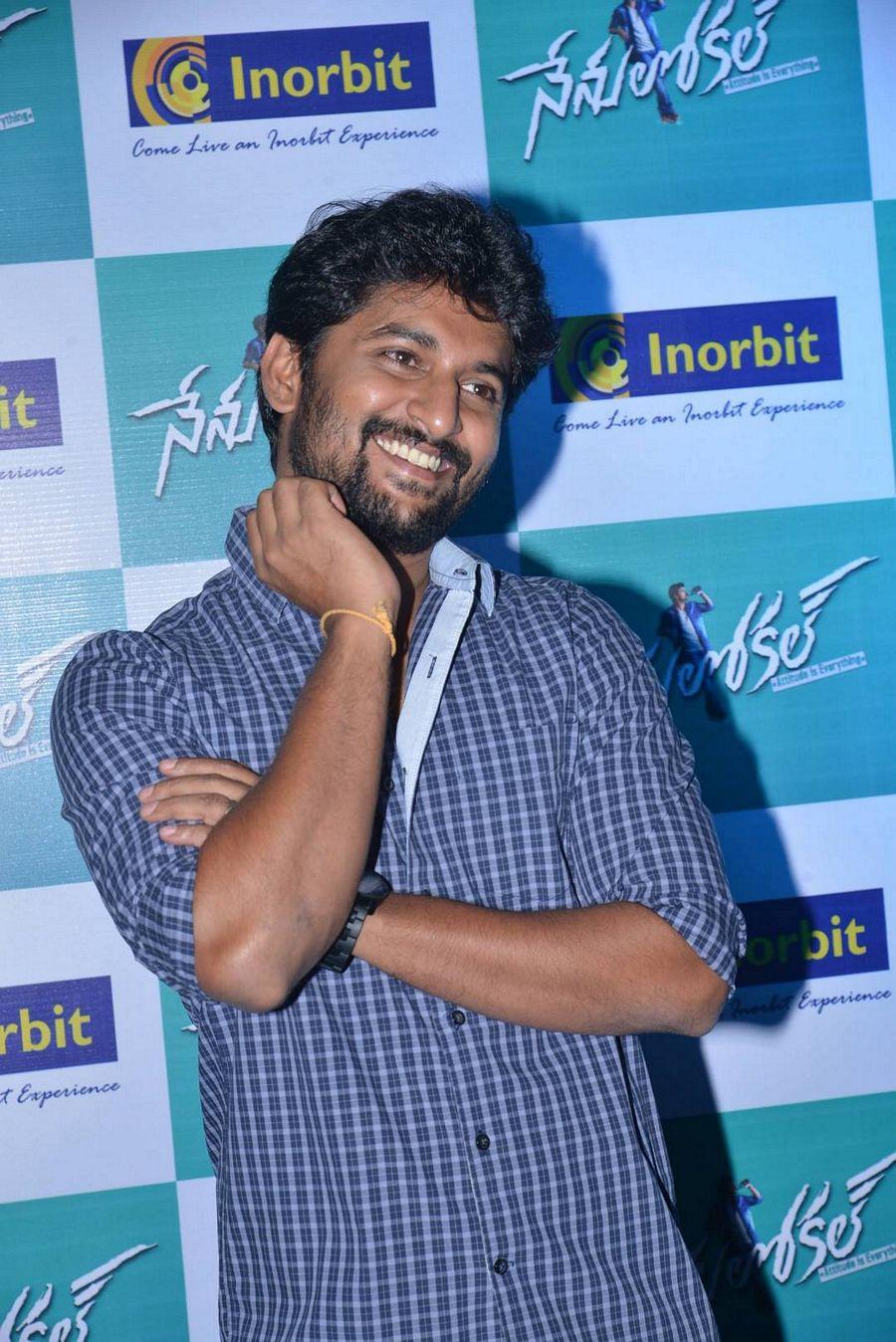 Nenu Local Movie Team Stills At Inorbit Mall