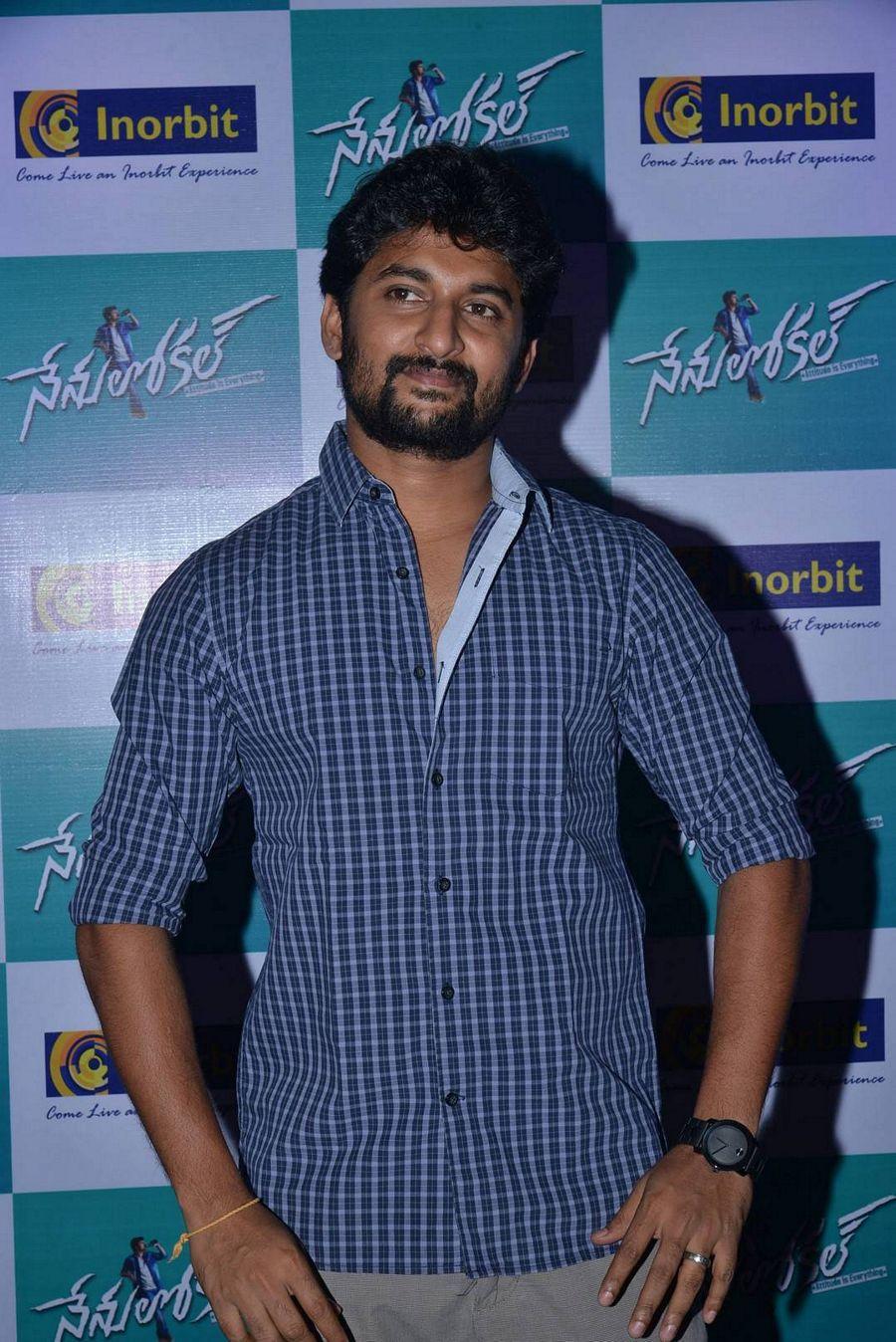 Nenu Local Movie Team Stills At Inorbit Mall