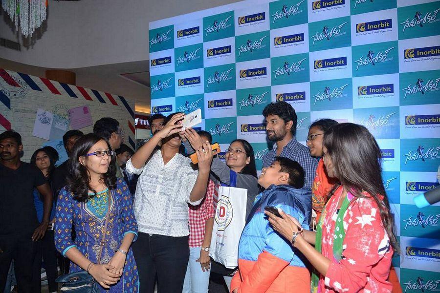 Nenu Local Movie Team Stills At Inorbit Mall