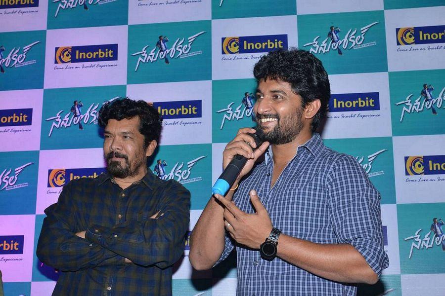 Nenu Local Movie Team Stills At Inorbit Mall