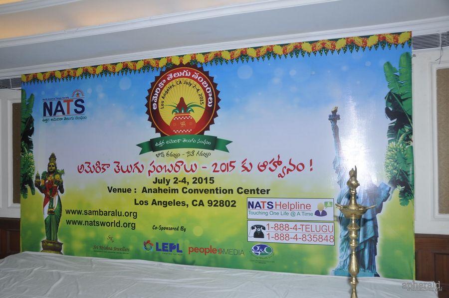 North America Telugu Sangham Press Meet