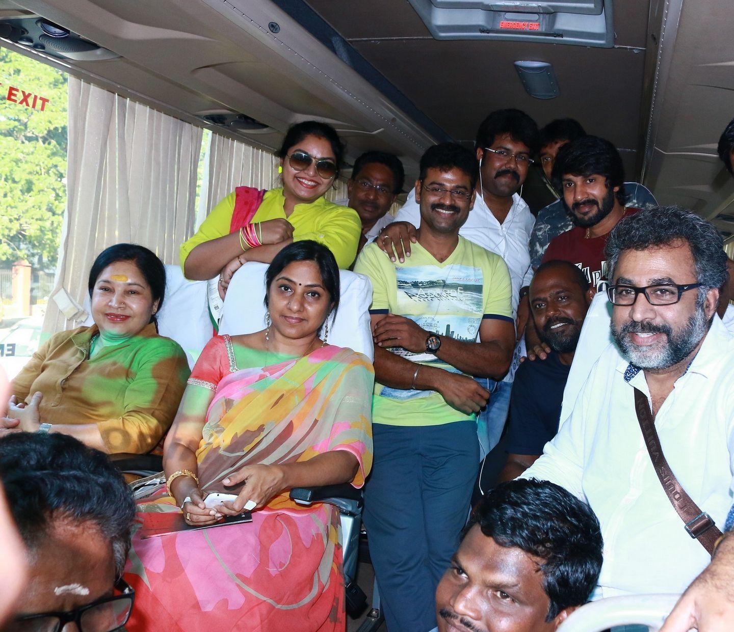 Paandavar Ani Team Kick starts The Canvas Trip