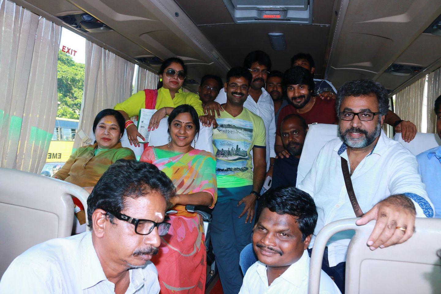 Paandavar Ani Team Kick starts The Canvas Trip