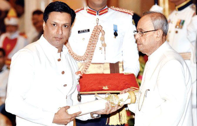 Padma Bhushan Award from the President of India Photos