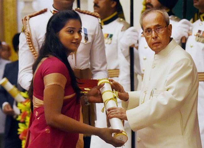 Padma Bhushan Award from the President of India Photos