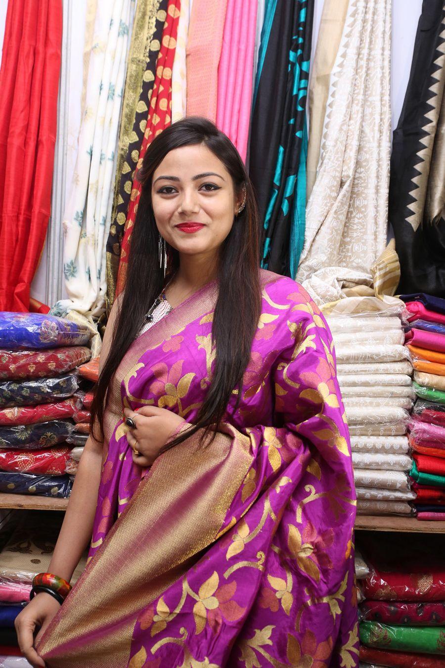 Pallabi Ghosh Silk India Expo at Secunderabad Photos