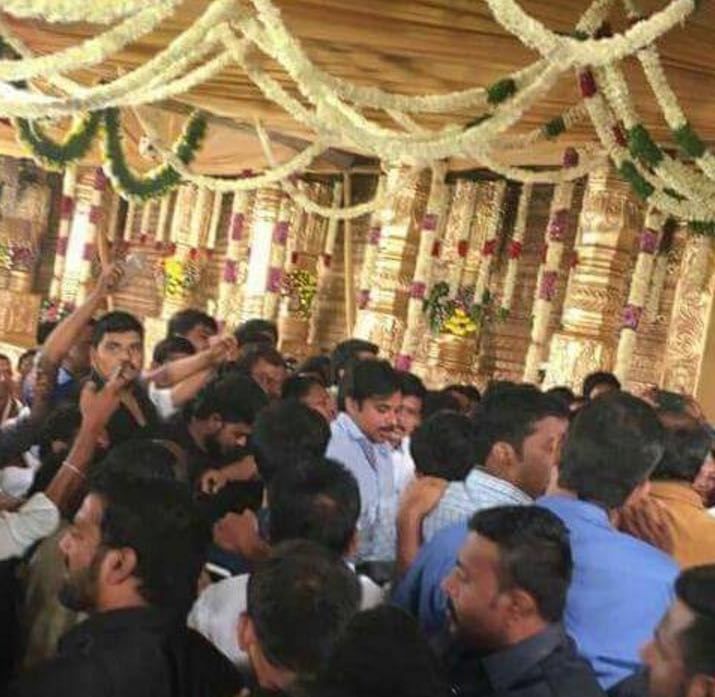 Pawan Kalyan New Photos at Ambati Rambabu Daughter Wedding