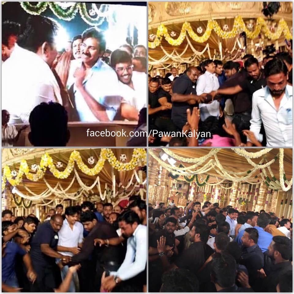 Pawan Kalyan New Photos at Ambati Rambabu Daughter Wedding