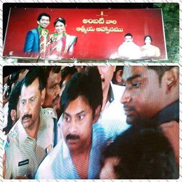 Pawan Kalyan New Photos at Ambati Rambabu Daughter Wedding