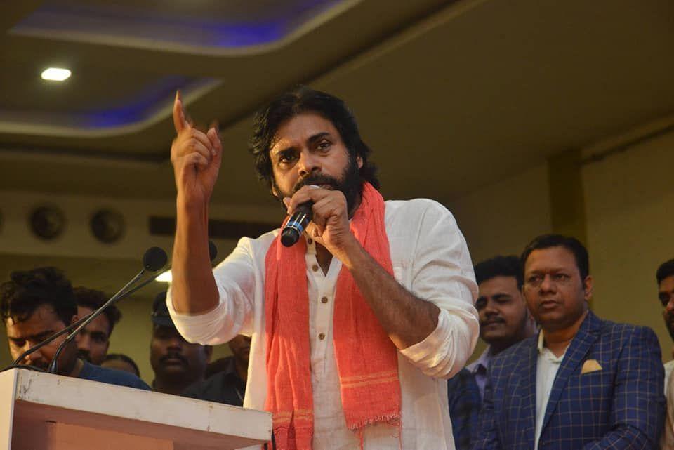 Pawan Kalyan welcomes Mega fans into Janasena party