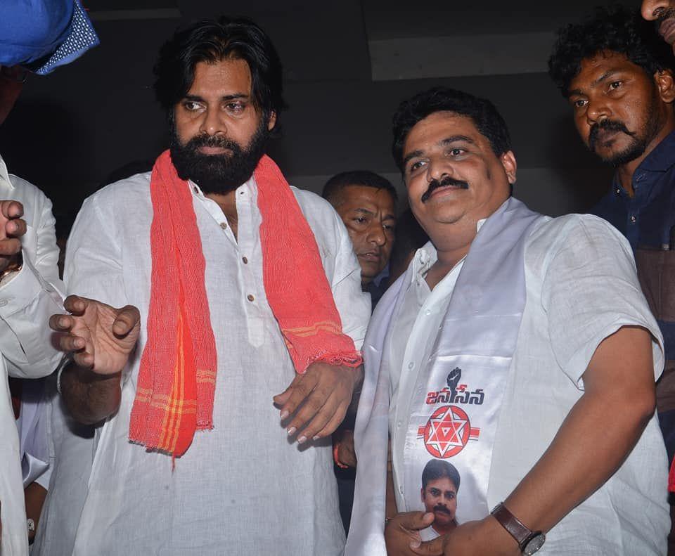 Pawan Kalyan welcomes Mega fans into Janasena party