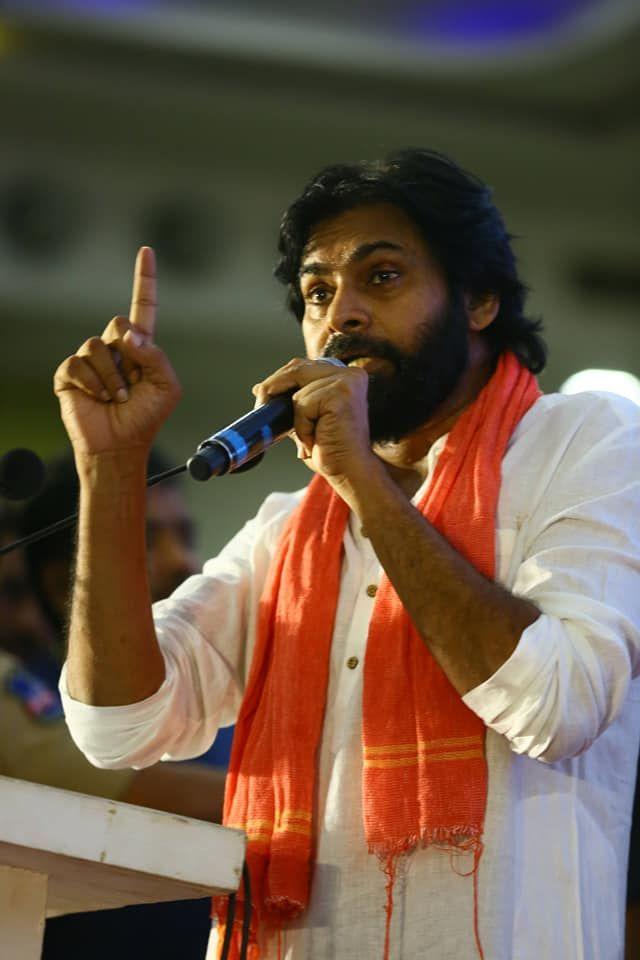 Pawan Kalyan welcomes Mega fans into Janasena party