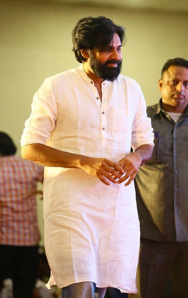 Pawan Kalyan welcomes Mega fans into Janasena party