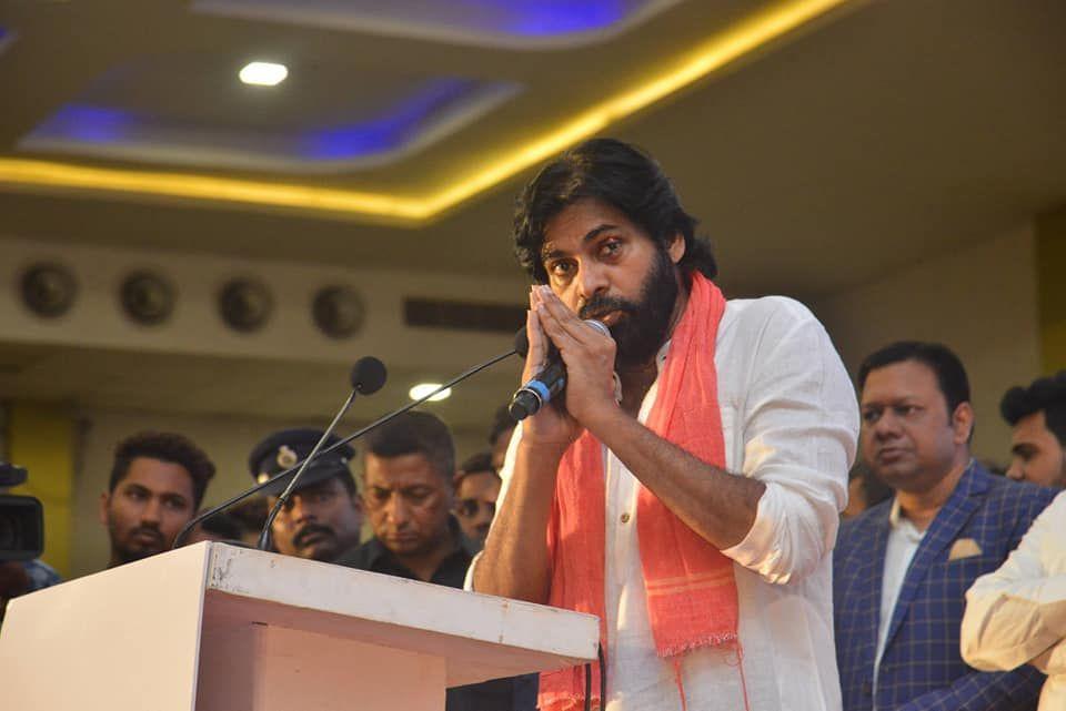 Pawan Kalyan welcomes Mega fans into Janasena party