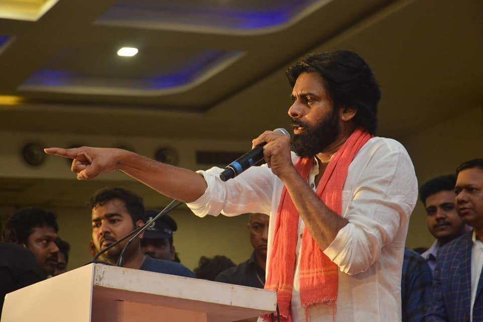 Pawan Kalyan welcomes Mega fans into Janasena party