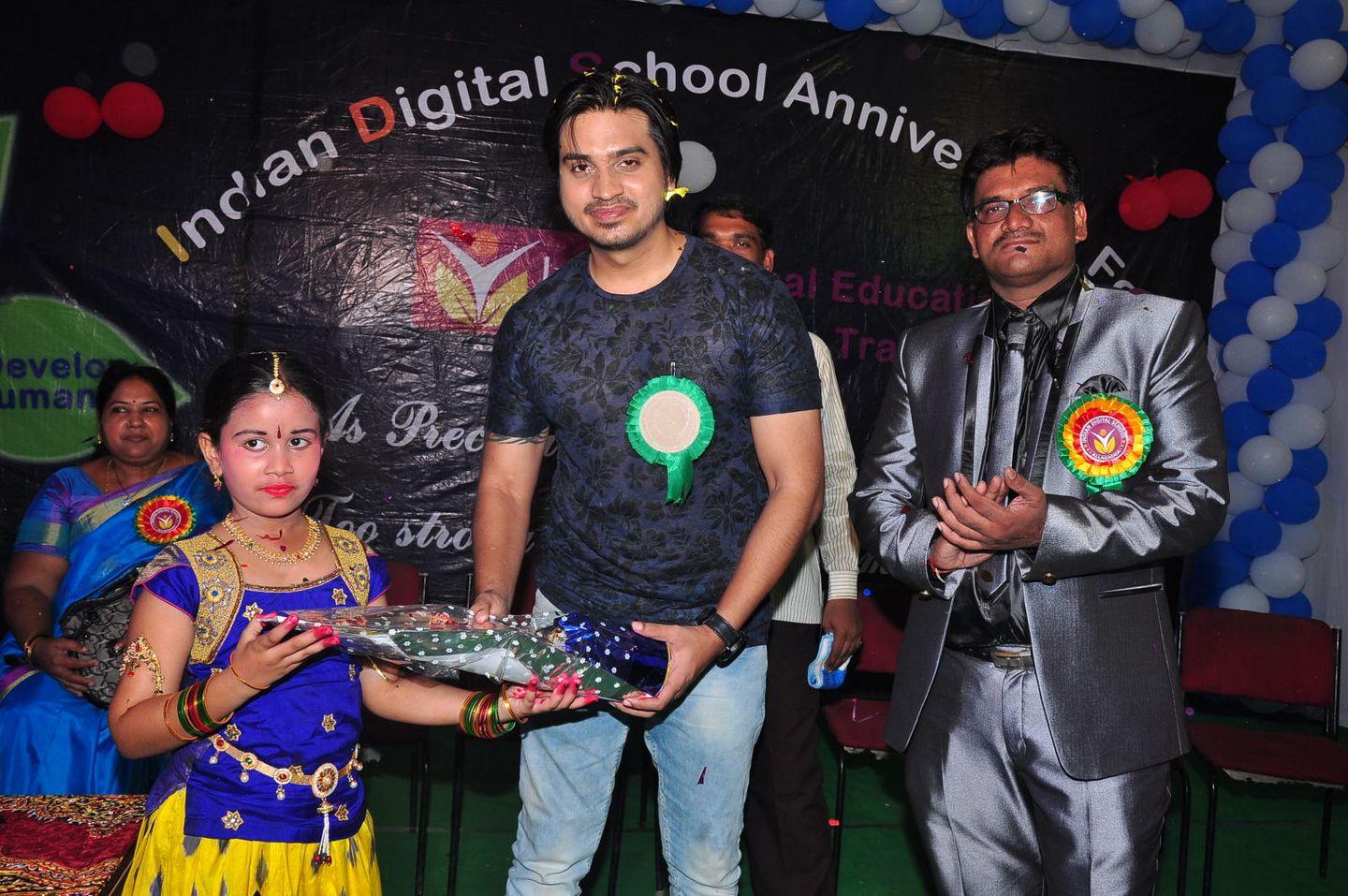 Pidugu Movie Team at Indian Digital School Annual day Function