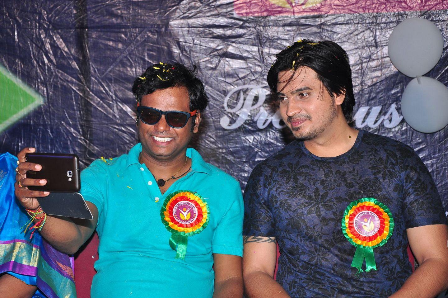 Pidugu Movie Team at Indian Digital School Annual day Function