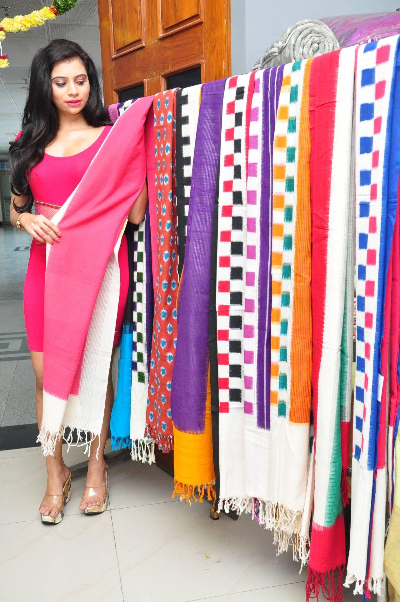 Pochampally IKat art mela launch Pics