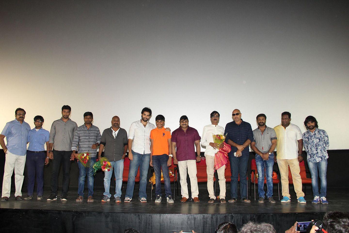 Pokkiri Raja Movie Team Celebration in Kamala Theatre Photos