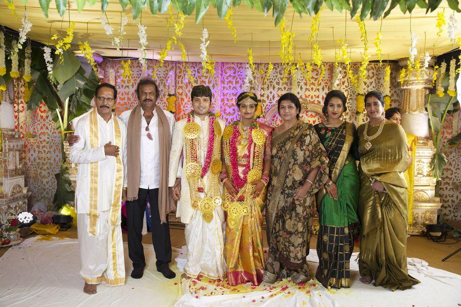 Prabhu Teju Weds Varsha Wedding Reception Photos