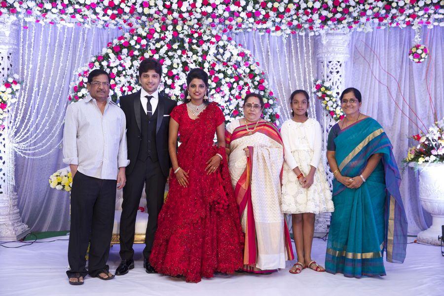 Prabhu Teju Weds Varsha Wedding Reception Photos