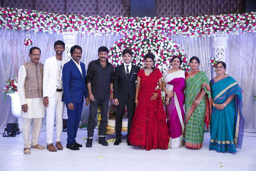 Prabhu Teju Weds Varsha Wedding Reception Photos