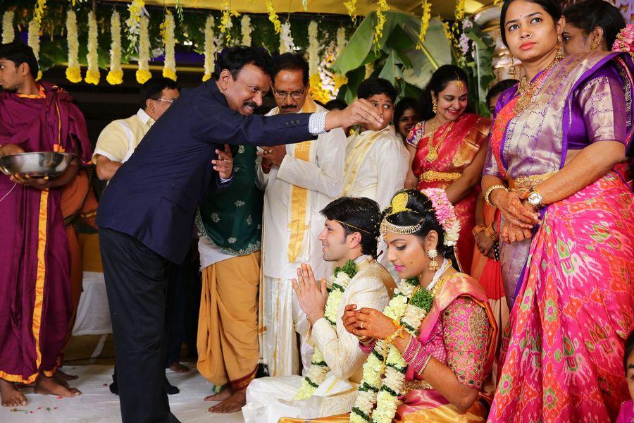 Prabhu Teju Weds Varsha Wedding Reception Photos