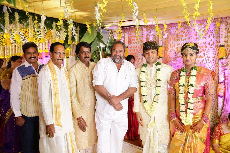 Prabhu Teju Weds Varsha Wedding Reception Photos