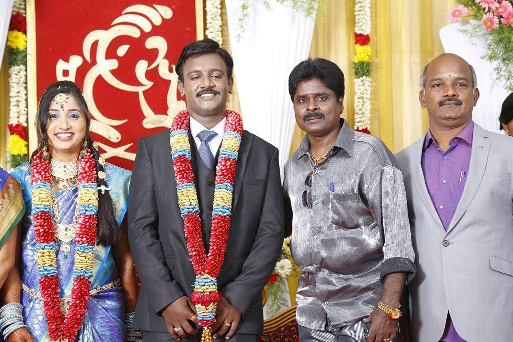 PRO Vijayamuralee Son Wedding Reception Photos