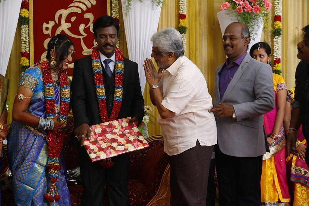 PRO Vijayamuralee Son Wedding Reception Photos