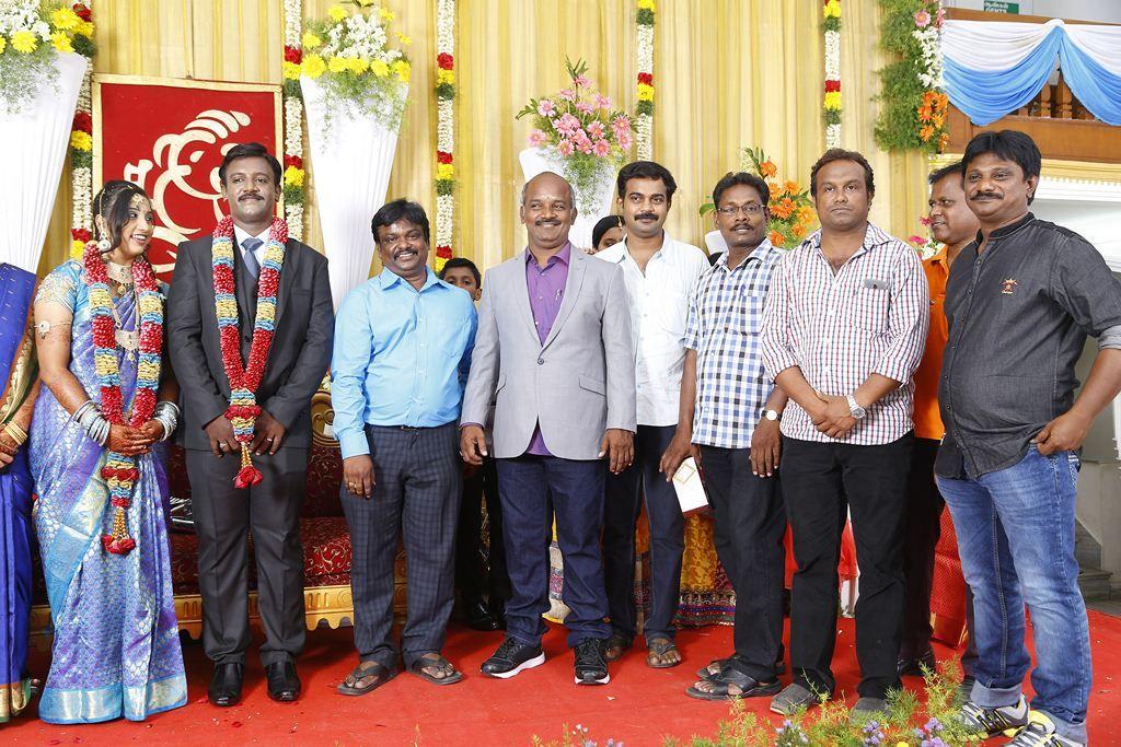 PRO Vijayamuralee Son Wedding Reception Photos
