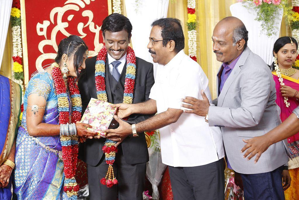 PRO Vijayamuralee Son Wedding Reception Photos