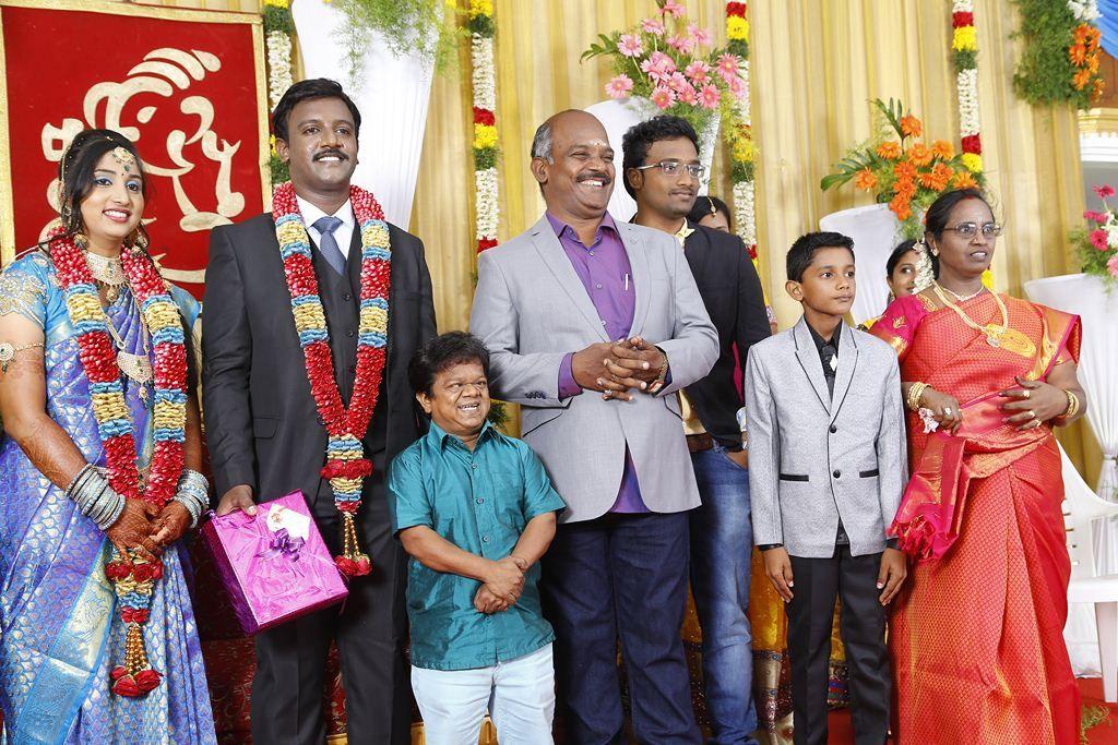 PRO Vijayamuralee Son Wedding Reception Photos