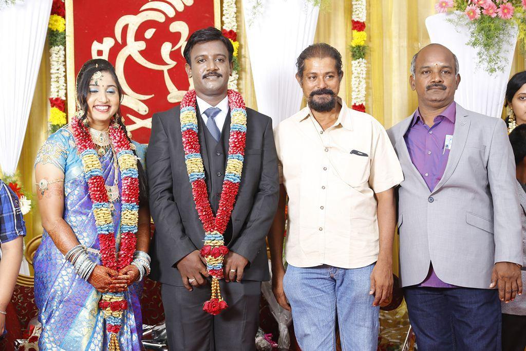 PRO Vijayamuralee Son Wedding Reception Photos