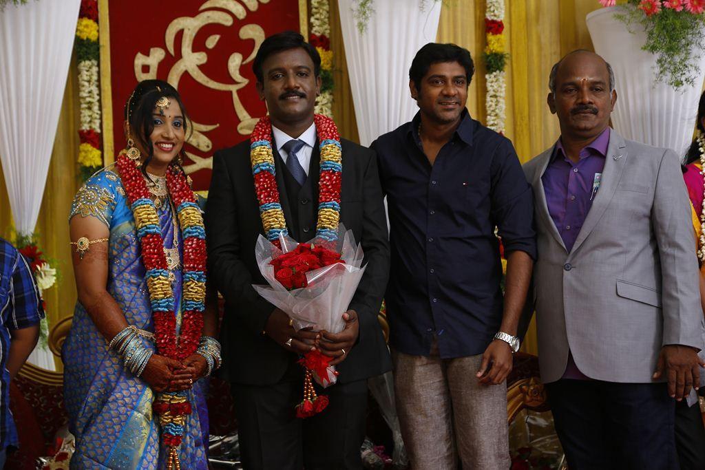 PRO Vijayamuralee Son Wedding Reception Photos