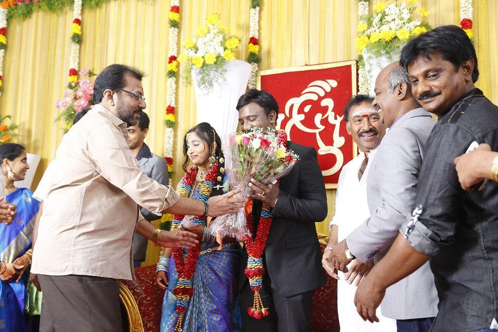 PRO Vijayamuralee Son Wedding Reception Photos