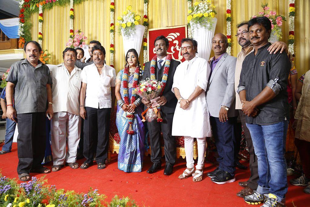 PRO Vijayamuralee Son Wedding Reception Photos