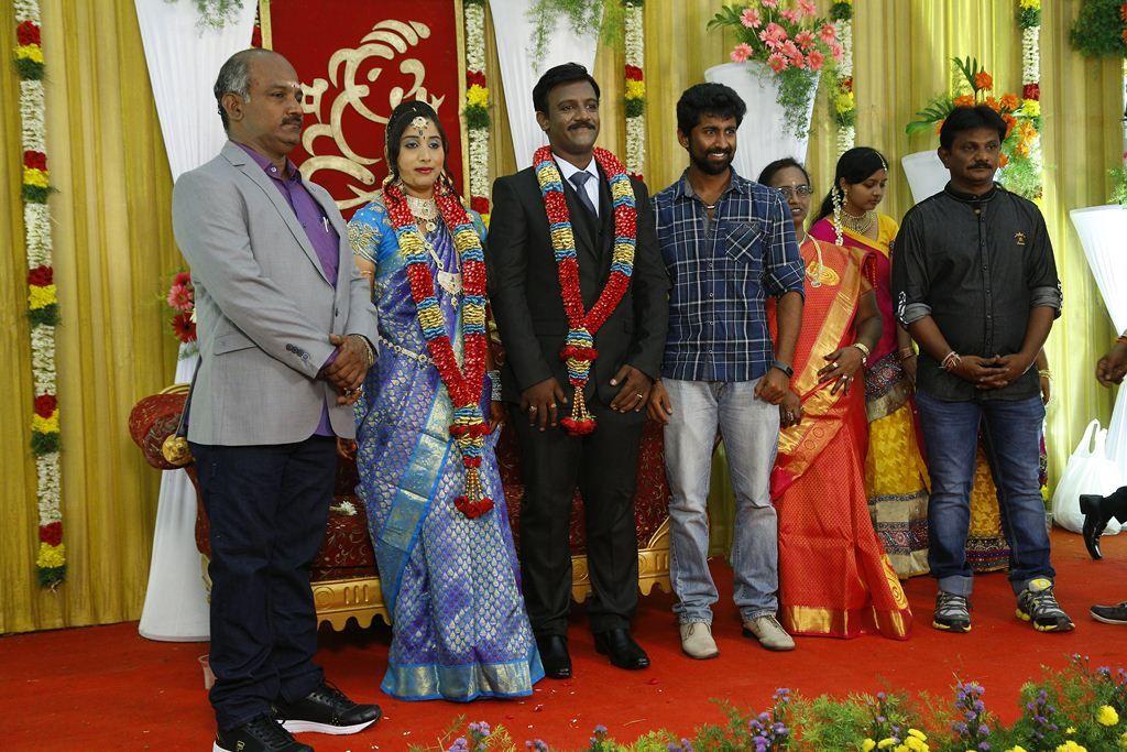 PRO Vijayamuralee Son Wedding Reception Photos