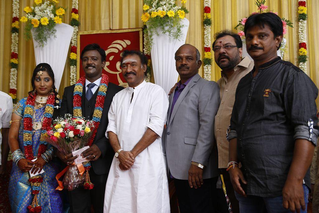 PRO Vijayamuralee Son Wedding Reception Photos