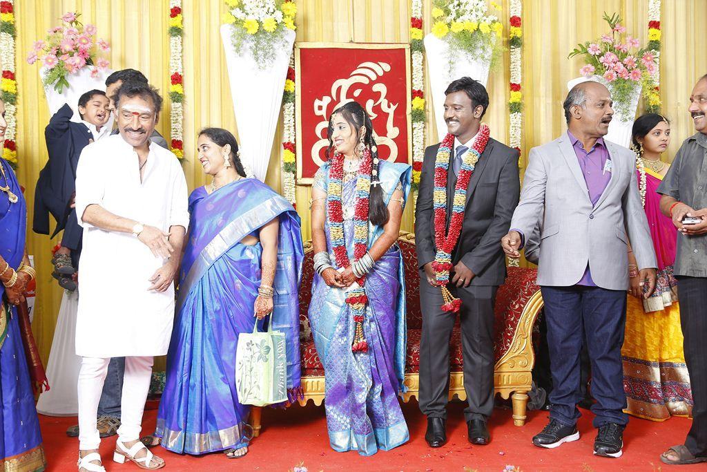 PRO Vijayamuralee Son Wedding Reception Photos