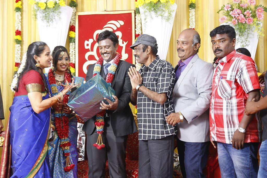 PRO Vijayamuralee Son Wedding Reception Photos