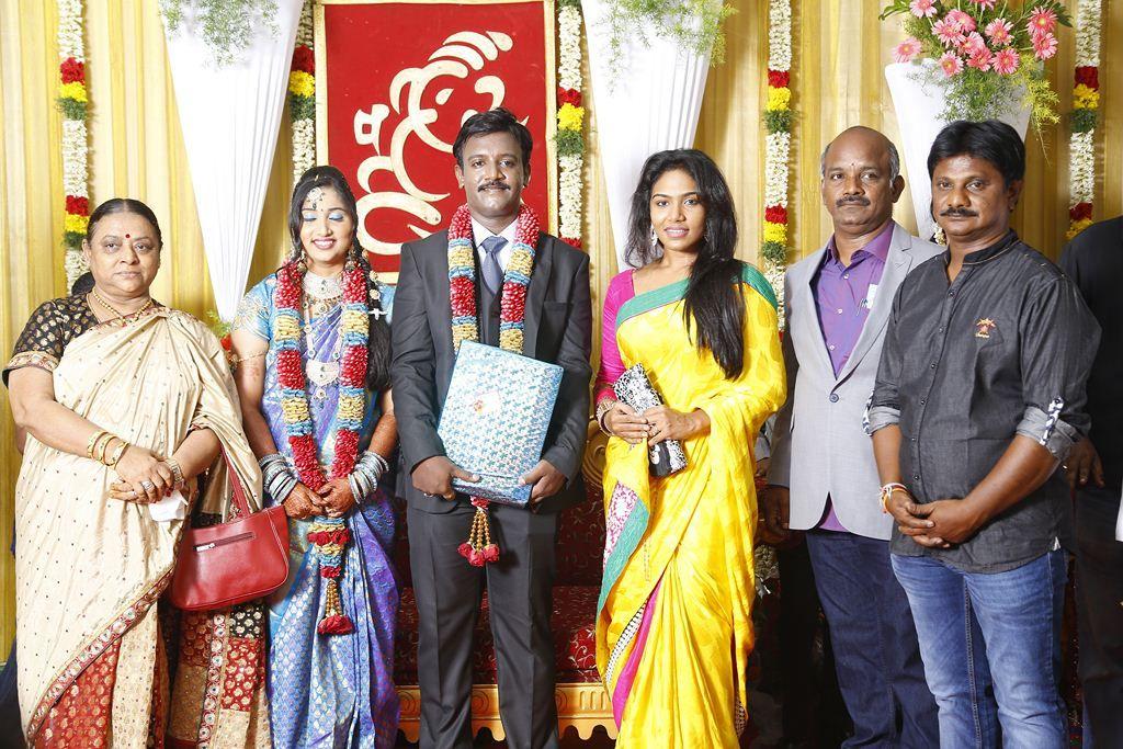 PRO Vijayamuralee Son Wedding Reception Photos