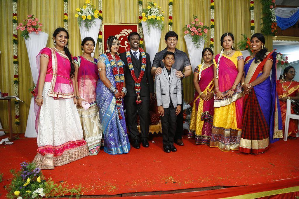 PRO Vijayamuralee Son Wedding Reception Photos