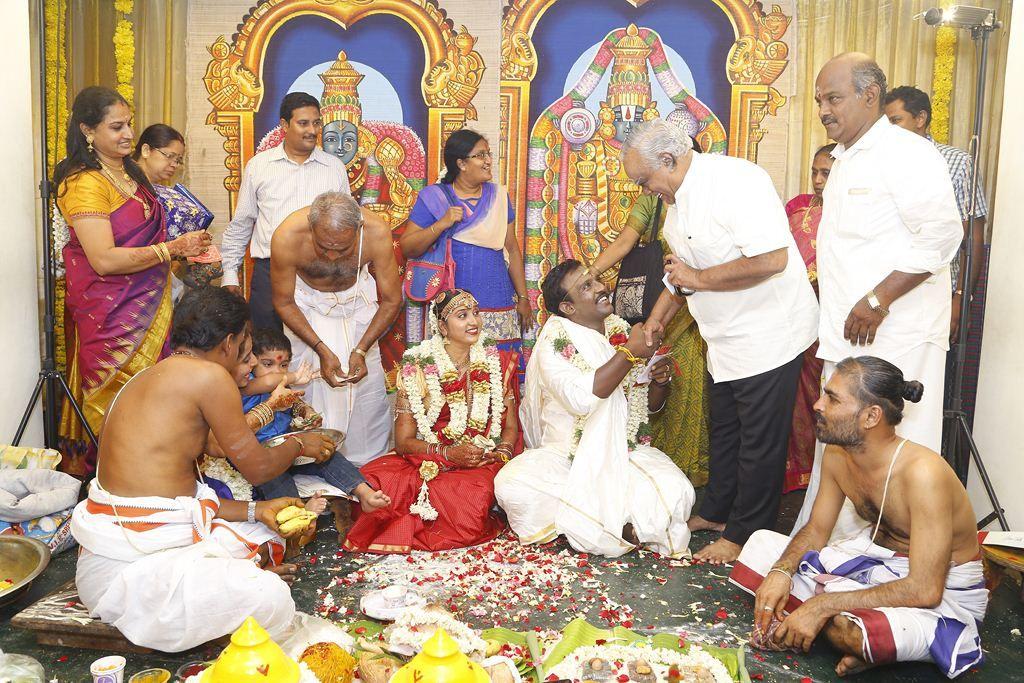 PRO Vijayamuralee Son Wedding Reception Photos