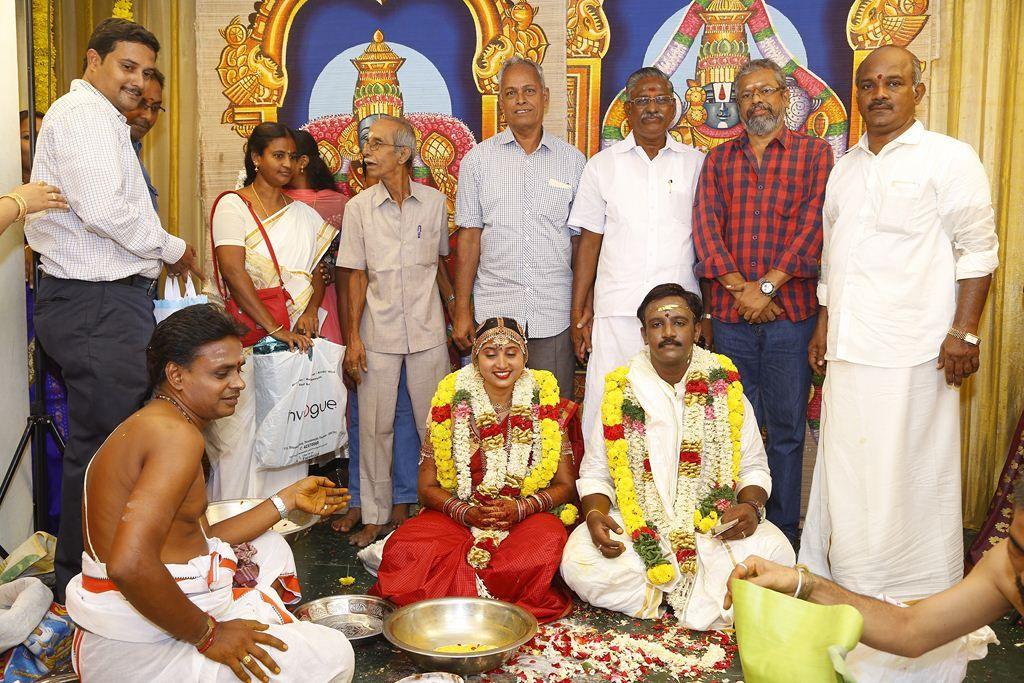 PRO Vijayamuralee Son Wedding Reception Photos